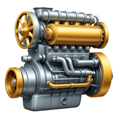 Running Engine sticker