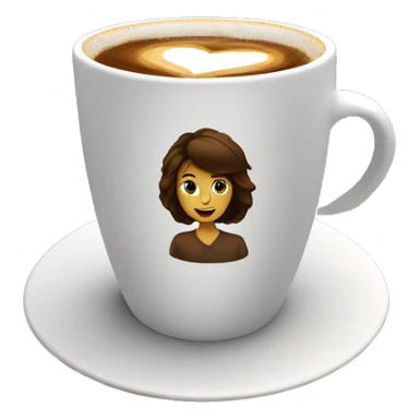 Cofee Cup with Graciela name on it over sticker