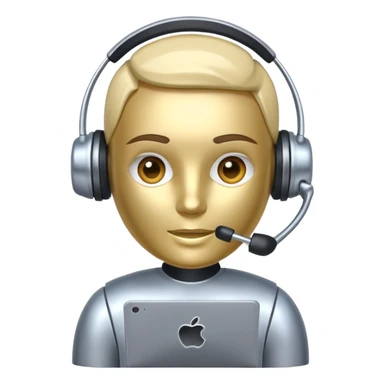 call center bot sticker