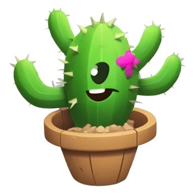 spike cactus brawl stars sticker