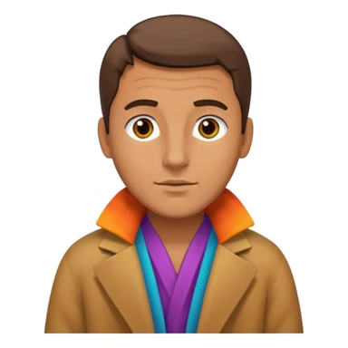 joseph in coat of many colors in bible times sticker