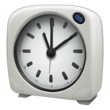 Digital Alarm clock sticker