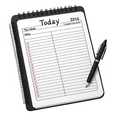 daily planner sticker