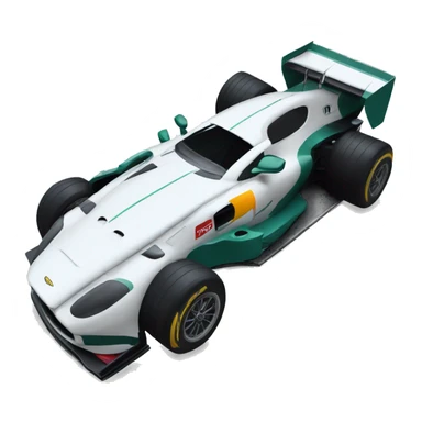 Aston Martin F1 car sticker