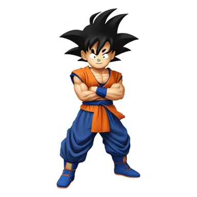 Goku from dragon ball z sticker