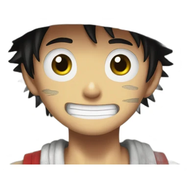Luffy + libya sticker