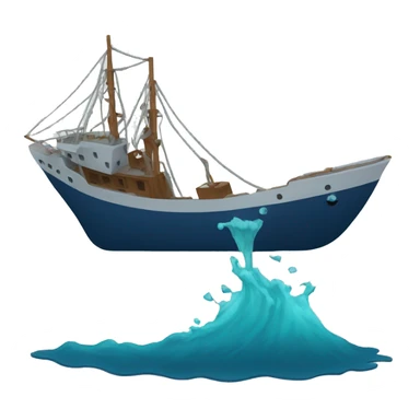 ship sinking sticker