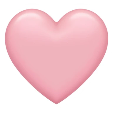 Pink pastel heart sticker