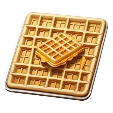 waffle fry sticker
