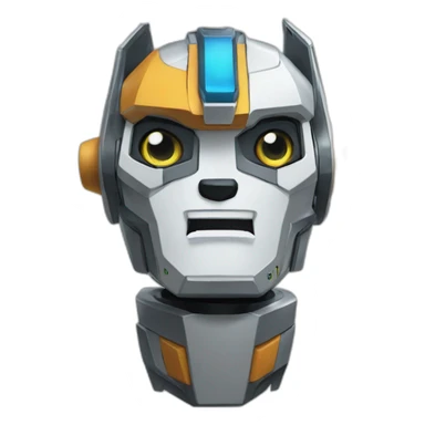 Voltron-robot sticker