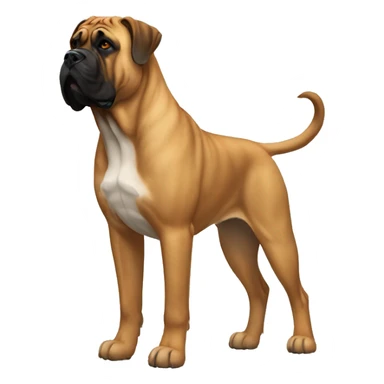 Bullmastiff Dog Breed Full Body sticker