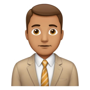 blunt dad with office out fit sticker