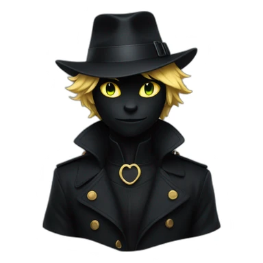 Chat noir miraculous sticker