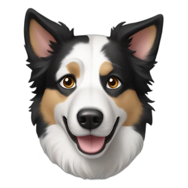 border-collie-husky-mix sticker