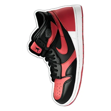 airjordan1 emoji sticker