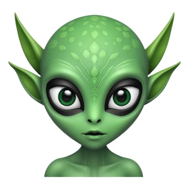 fantastic alien sticker