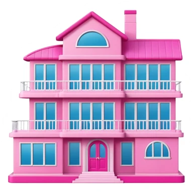 Barbie dream house sticker
