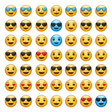 Aesthetic emoji's sticker