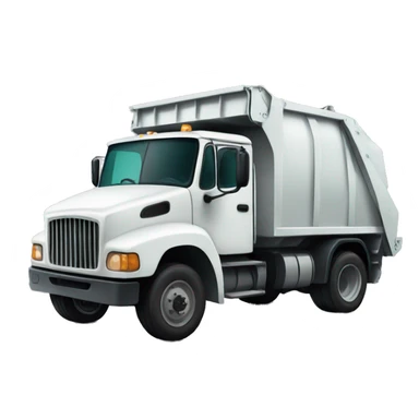 Garbage truck sticker