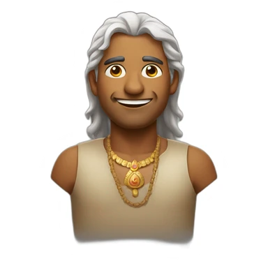 indian man smirking sticker