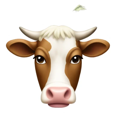cow money kids sticker