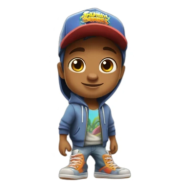 Subway surfers sticker