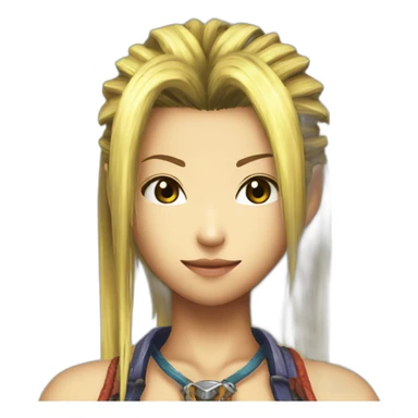 Rikku final fantasy x-2 sticker