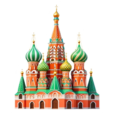 Little St. Basil's Cathedral sticker