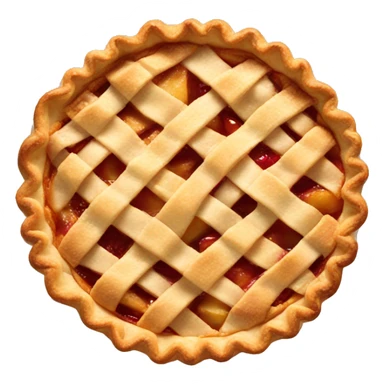 Apple pie sticker