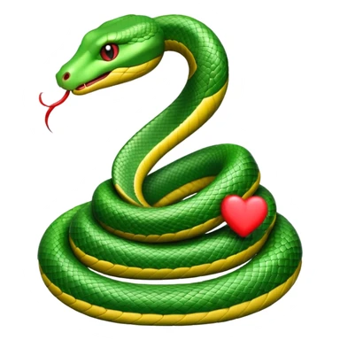 🐍+❤️  merge one emoji  sticker