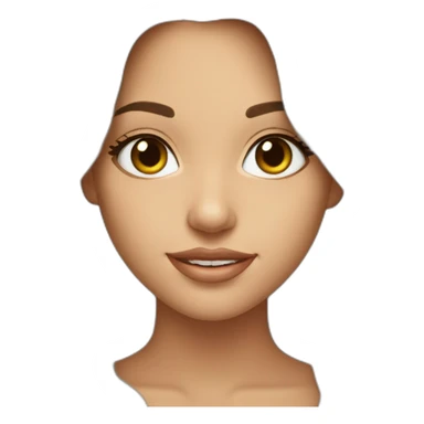 my-beautiful-brunette,-hazel-eyes,-with-beautiful-hair sticker