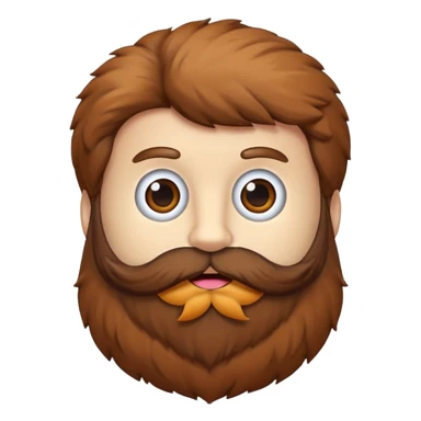 beard toy sticker