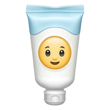 Diaper cream sticker