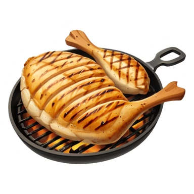 Grilled Chicken breast sticker
