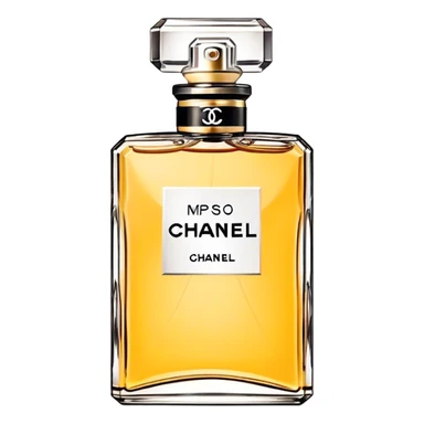 chanel perfume sticker