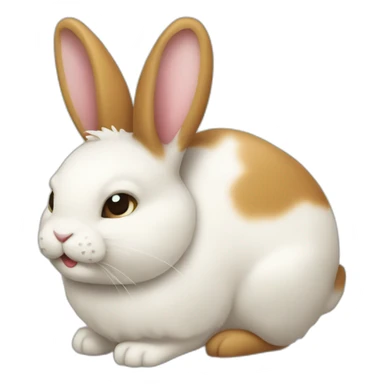 Lapin qui cuisine sticker