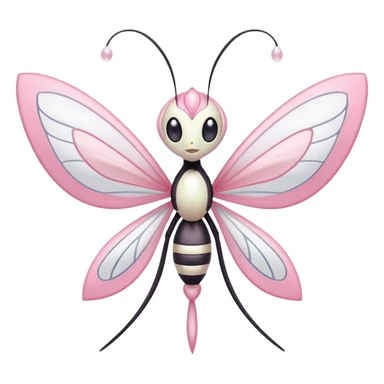 Pheromosa-Cresselia-Meloetta-Pokémon-fusion  sticker