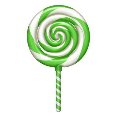 glitter toxic white lollypop 
 sticker