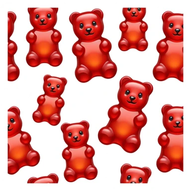 red Gummy Bears sticker