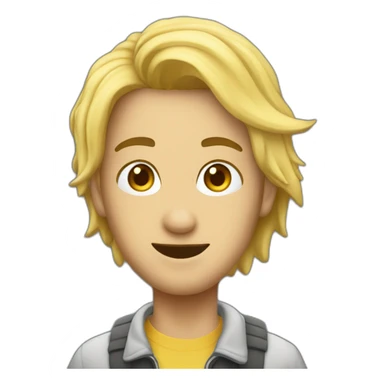 persona con vestimenta urbana haciendo marketing sticker