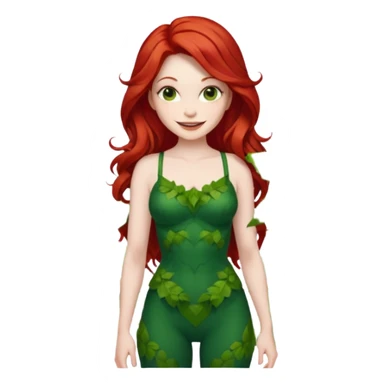poison ivy standing sticker