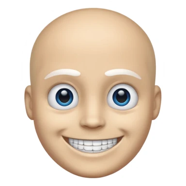 Sans from Undertale, just the face, one blue eye sticker