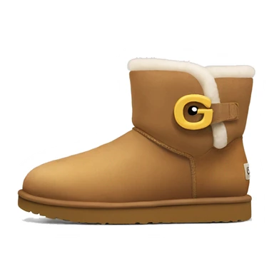 Platform Ugg shoes sticker