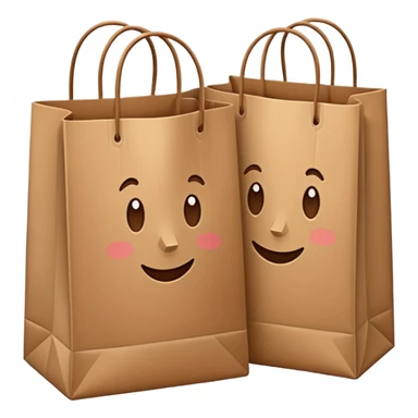 Grocery bags sticker