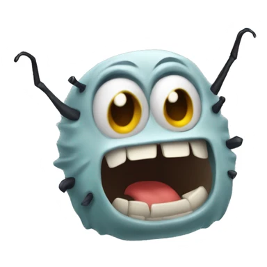 bug screamin sticker