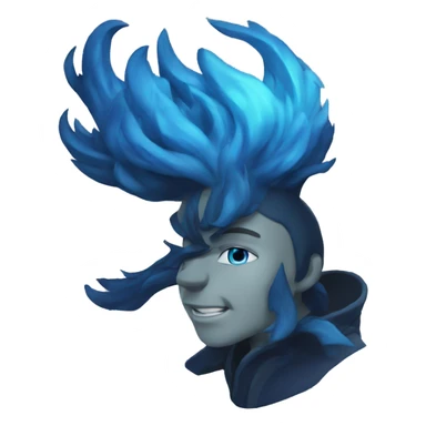 blueflame sticker