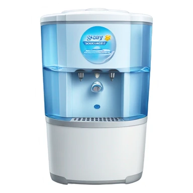 Filter water cooler sticker