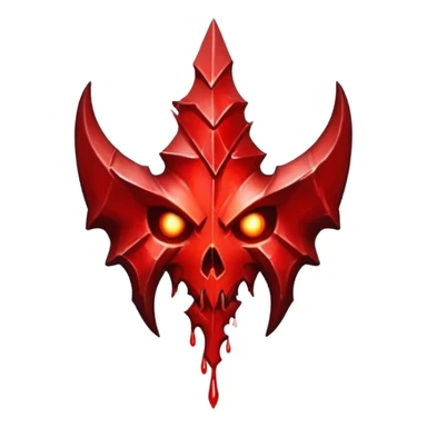 blood shard diablo sticker