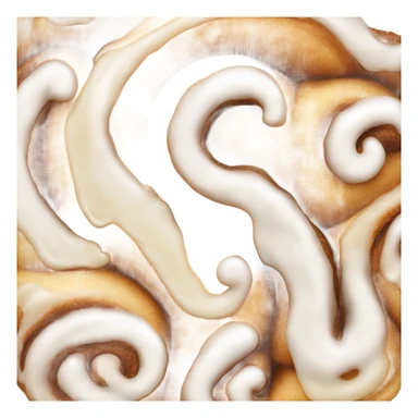 cinammon roll sticker