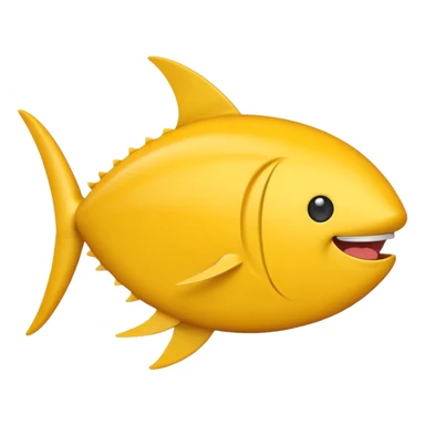 Make tuna iPhone emoji style sticker